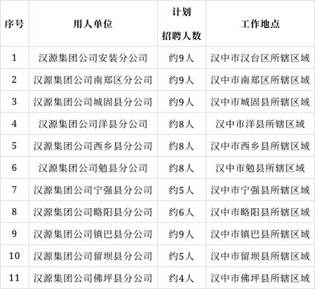 汉中人力资源招聘网缩略图