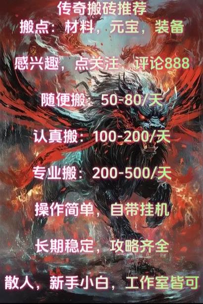 传奇搬砖游戏推荐游戏截图