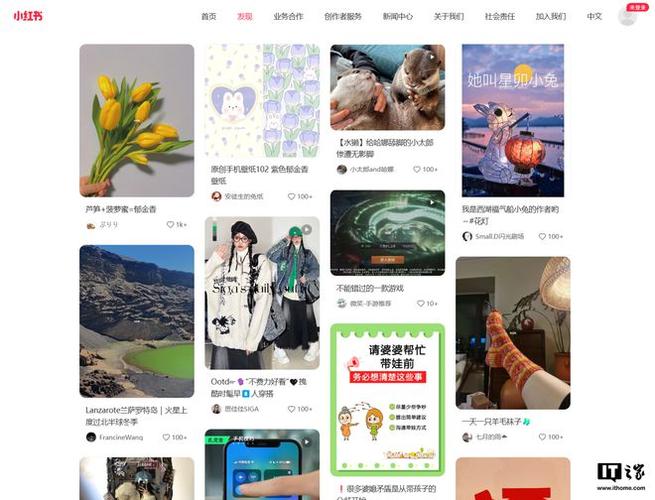 小红书官网首页缩略图