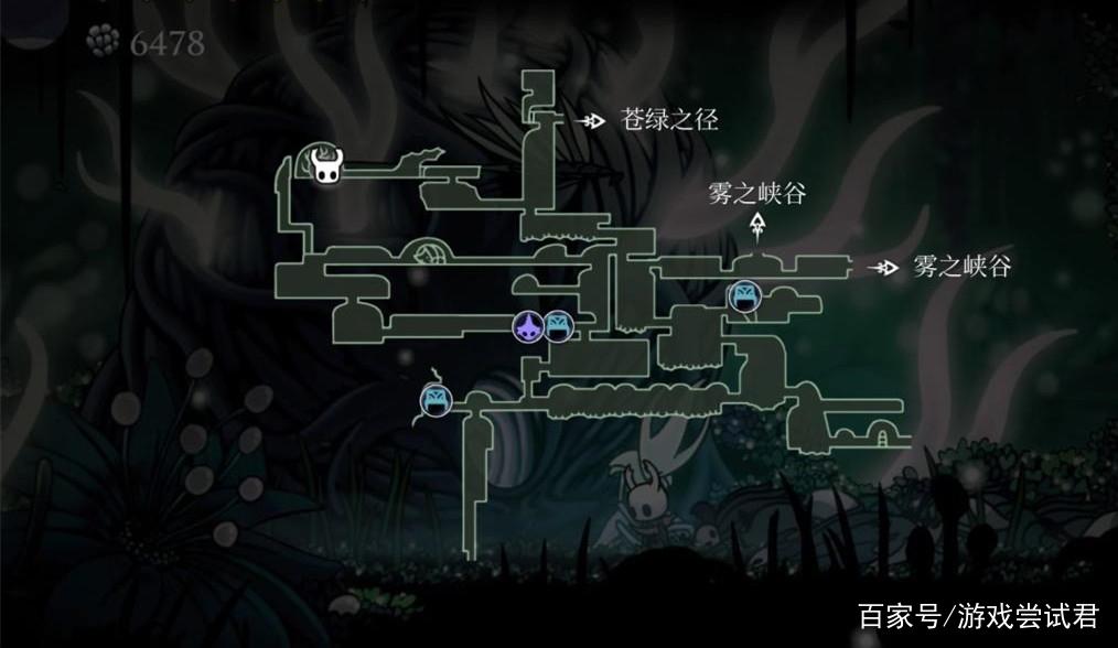 空洞骑士全护符位置图图标