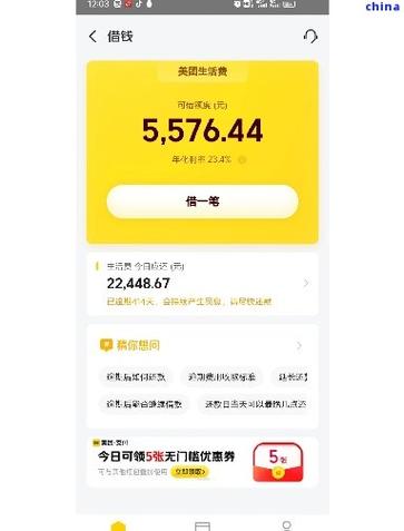 美团生活费利息是多少图标