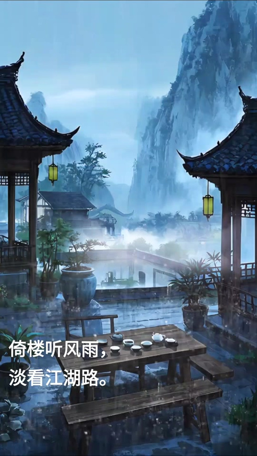 倚楼听风雨完整诗句图标