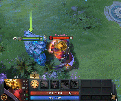 dota2小小vt二连技巧