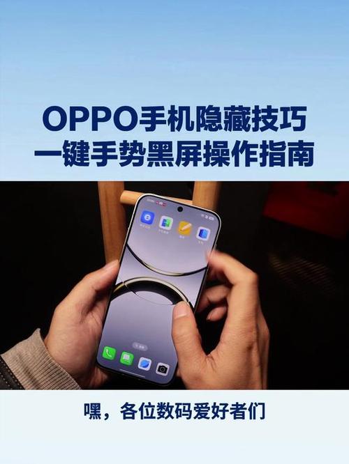 oppo手机手势翻转黑屏图标
