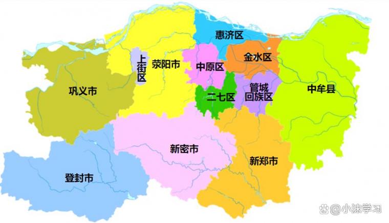登封市行政区划图游戏截图