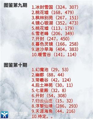 御剑情缘图鉴大全图标