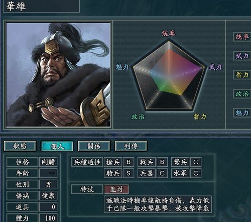 三国志11华雄