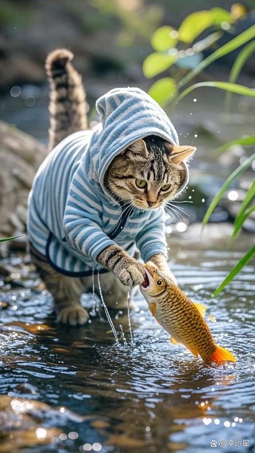 猫咪想抓鱼游戏缩略图