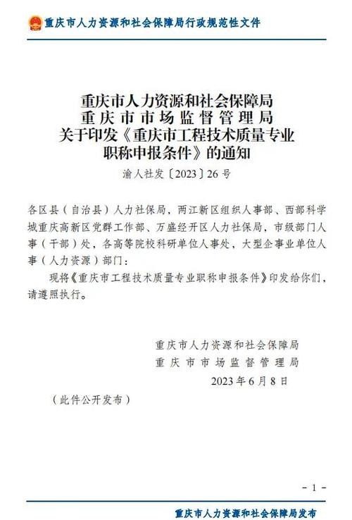 重庆市职称评定条件及流程