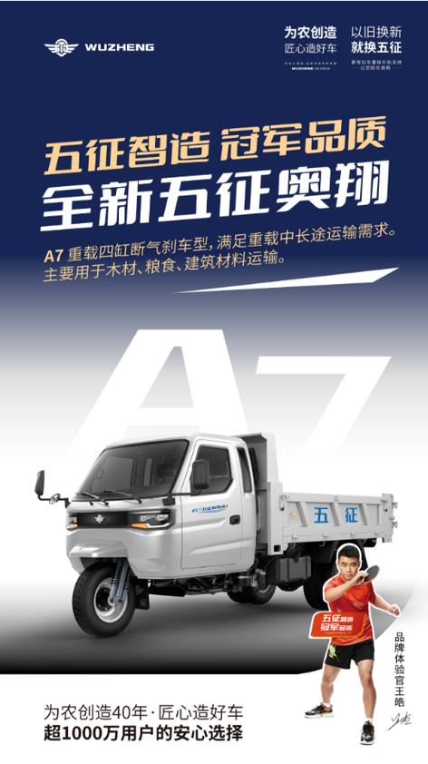五征奥翔三轮车1600多少钱