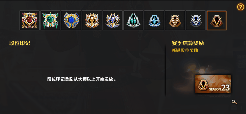 cf排位印记是什么意思图标