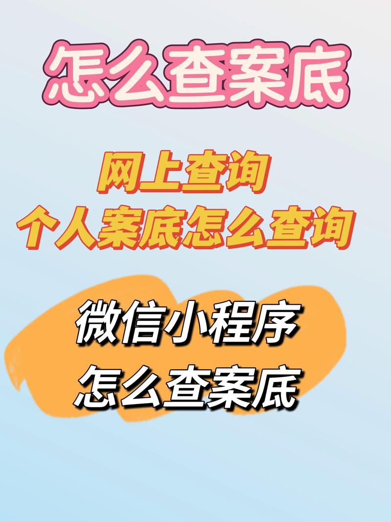 个人涉案信息查询
