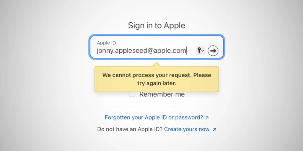apple id验证失败