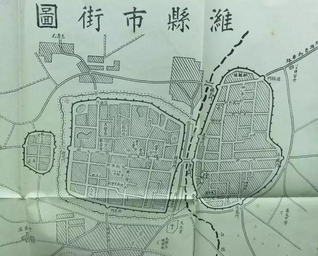 潍坊老地图