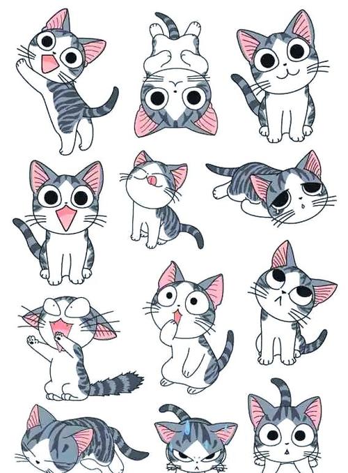 猫的动漫形象缩略图