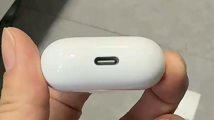 airpods有线充电和无线充电图标