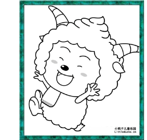 泡泡涂色简笔画缩略图