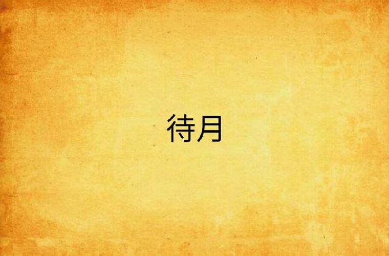 待月小说免费阅读缩略图