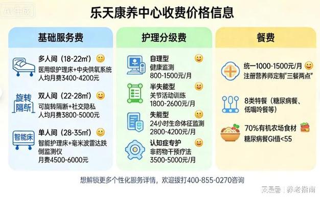 康养中心收费标准一览表缩略图