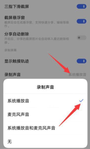 vivo屏幕录制怎么没有声音游戏截图