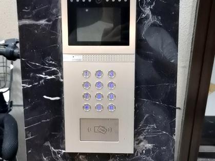 楼宇对讲机怎样设置开门密码图标
