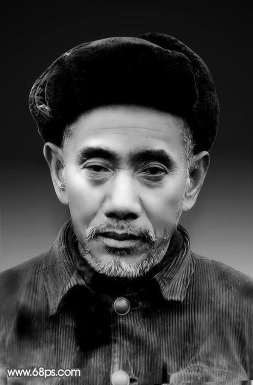 ps黑白照片图标