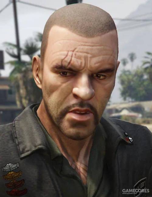 gta5人物脸上突然出现疤痕