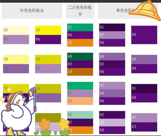 淡紫色和什么颜色最搭图片缩略图