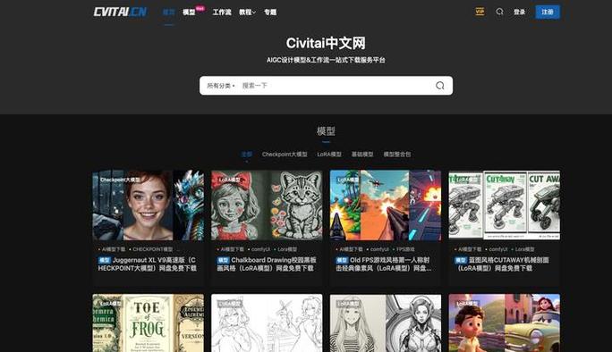 ai绘画lora模型网站图标
