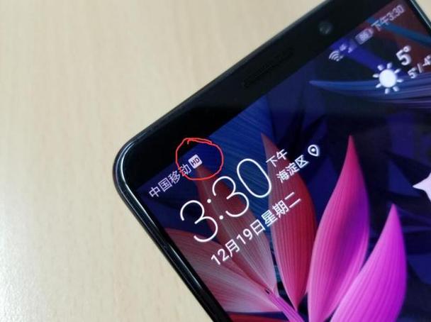 vivo手机上方出现HD是什么意思图标