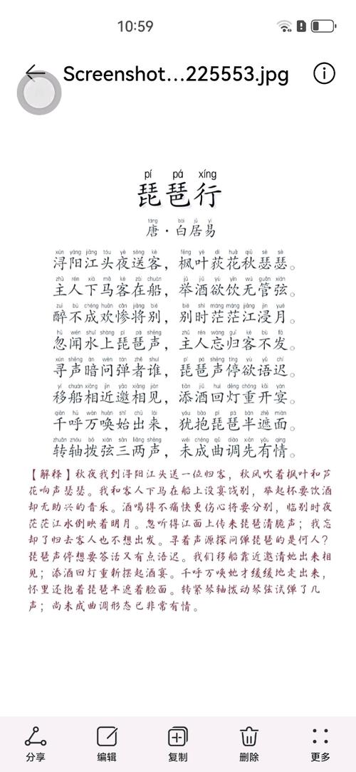 琵琶版琵琶行缩略图