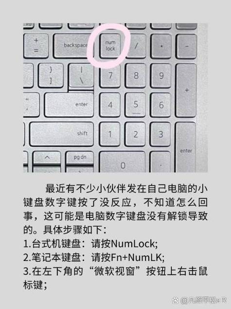 键盘小键盘数字没反应图标