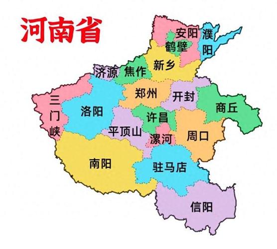 河南省交通线路地图缩略图