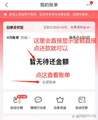 京东白条怎么还款入口在哪缩略图