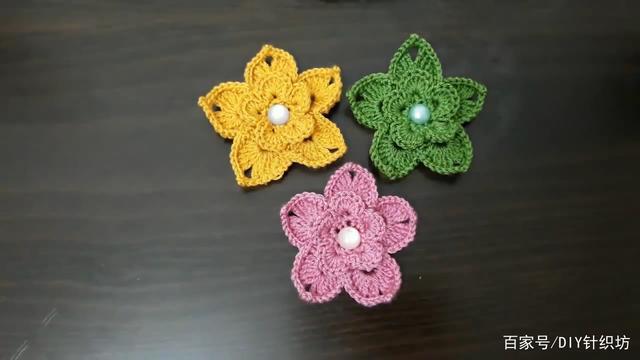 简单五瓣花钩法缩略图