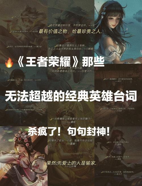 王者荣耀英雄台词经典语录图标