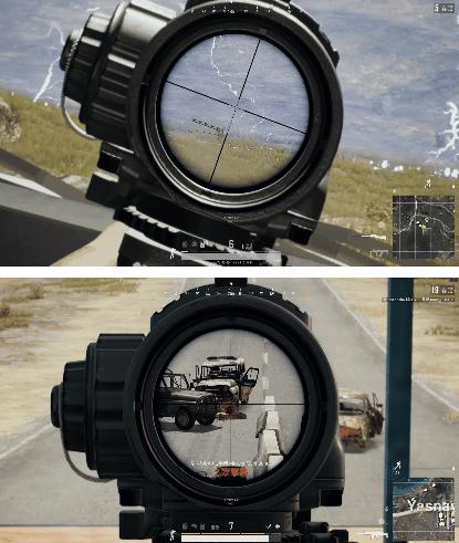 pubg六倍镜缩小
