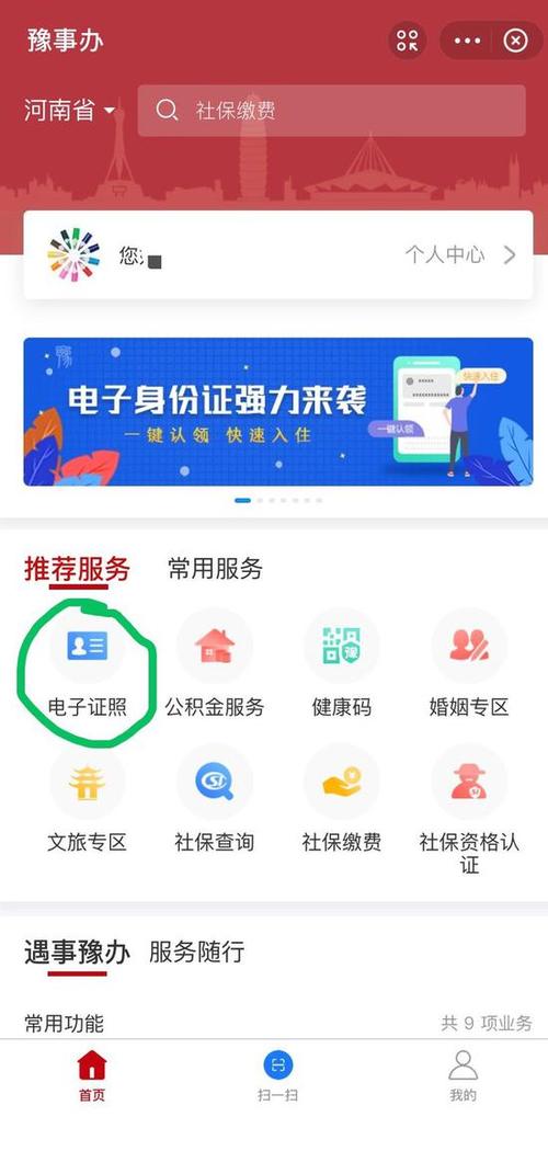 河南省电子证件查询系统