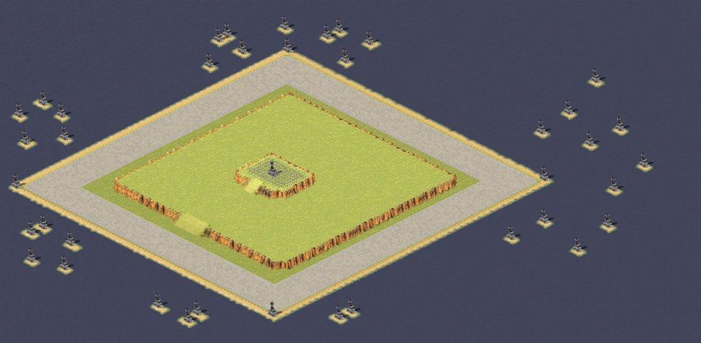 共和国之辉防守地图游戏截图