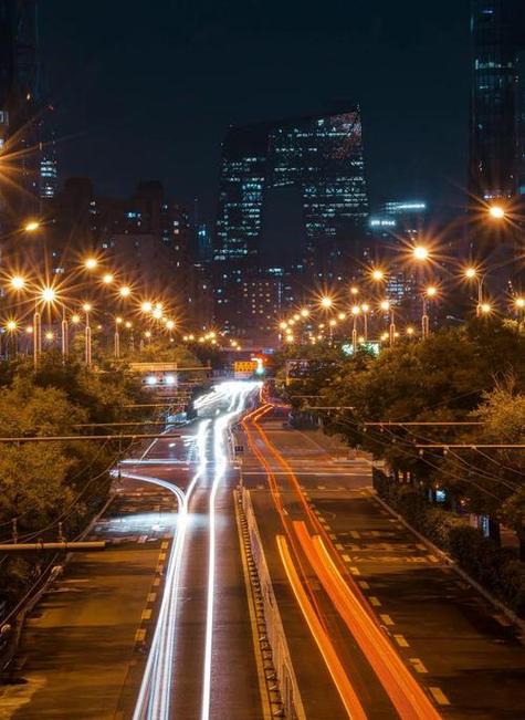 晚上夜景视频素材无水印缩略图