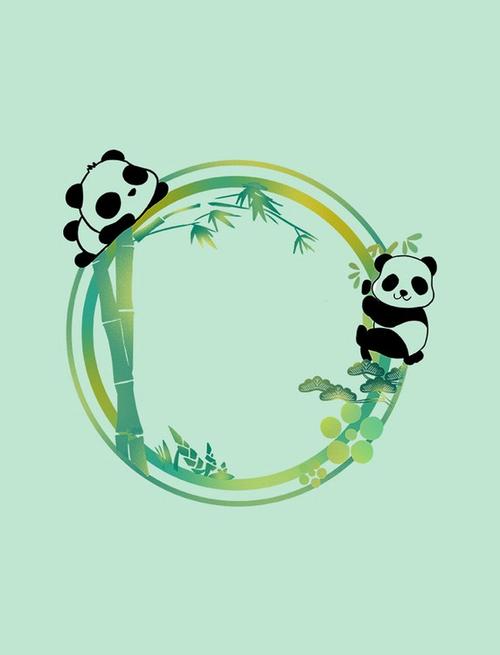下载熊猫框架图标