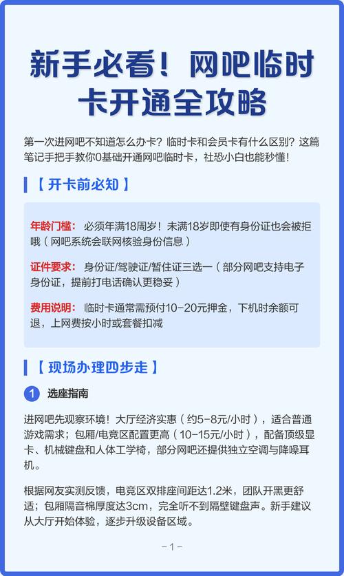 网吧临时卡规定