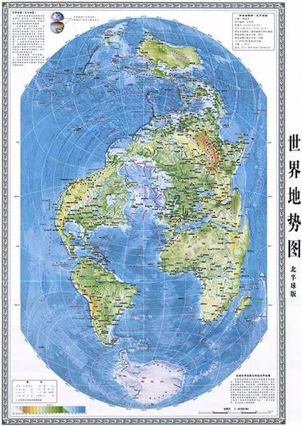 世界地图 竖版图标