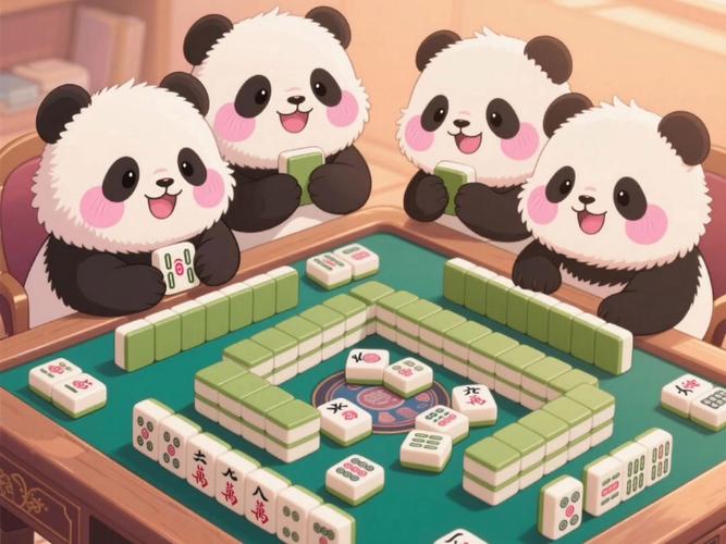 一元熊猫麻将群二维码图标