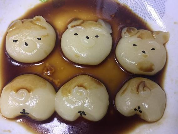 糯米团子图片 可爱Q版