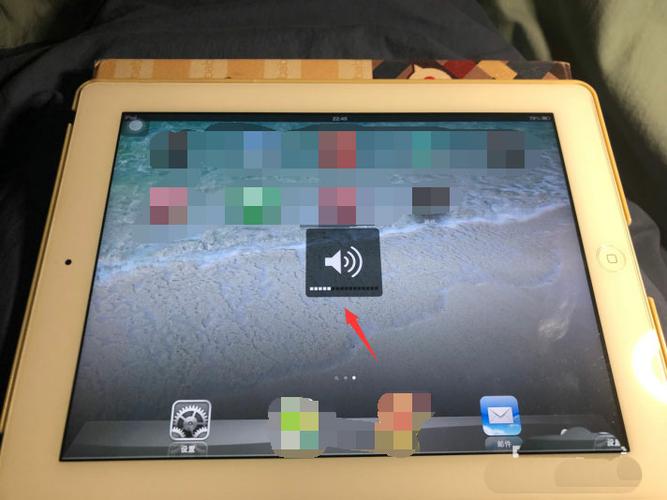 ipad滑动控制音量没反应