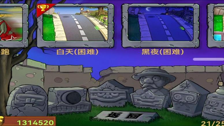 植物大战僵尸黑夜困难模式怎么过游戏截图