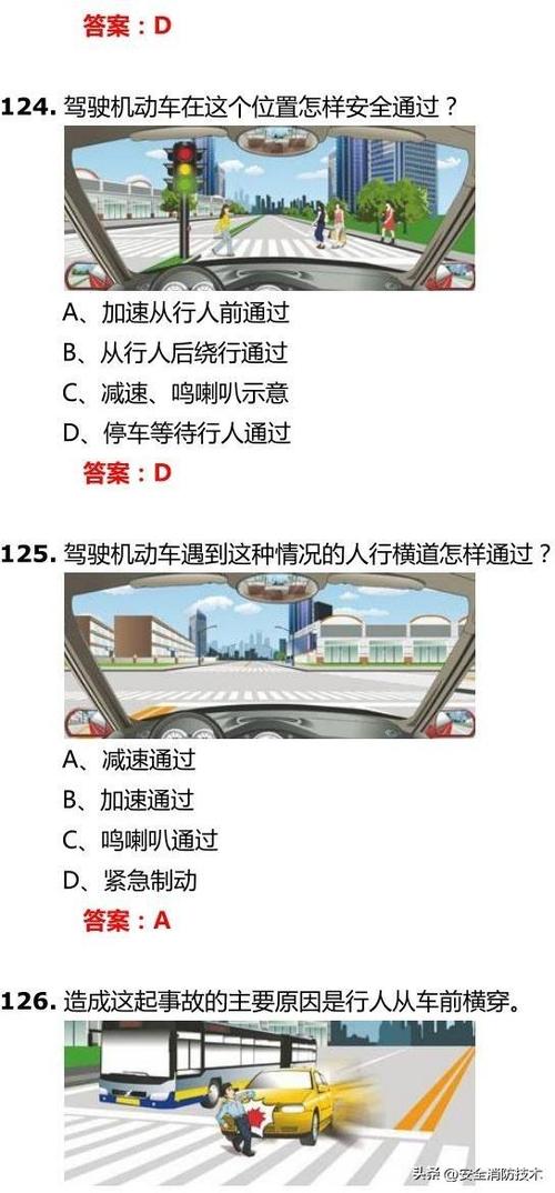 交通规则题库及答案图标