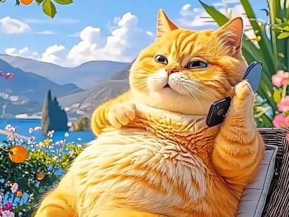 大橘猫动画游戏截图