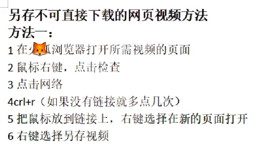 网络视频下载方法